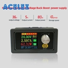 XYS3580 DC DC Buck Boost Converter CC CV 0.6-36V 5A Power Module Adjustable Regulated laboratory power supply variable