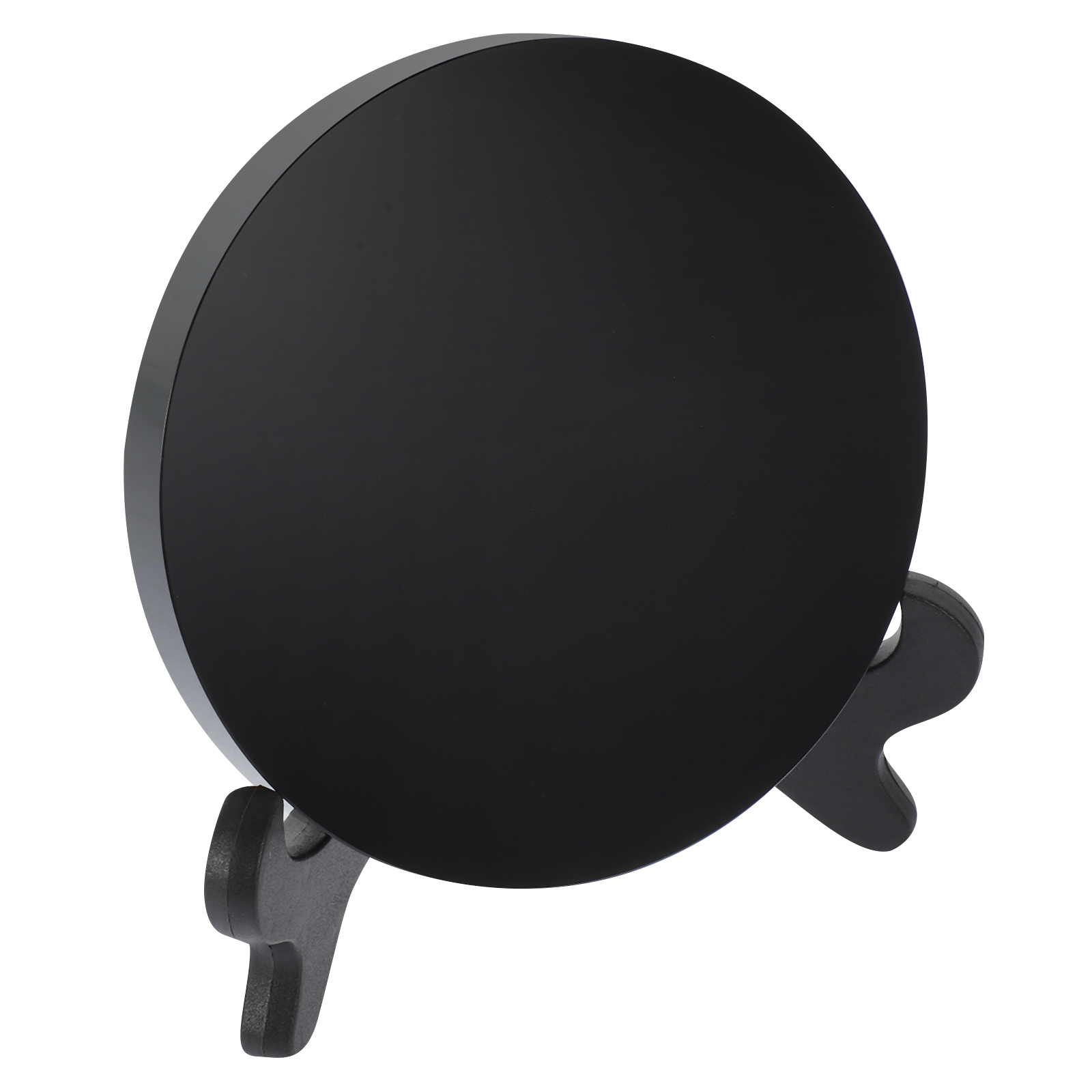 Home Decor Zwart Obsidiaan Spiegel Cirkel Decoreren Decoraties Meditatie Voor Kamer Modern Decoreren