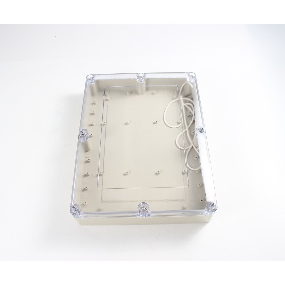320x240x60mm Waterproof Plastic Junction Box Transparent Clear Electrical Project Case ABS IP65 Outdoor Enclosure 320*240*60mm
