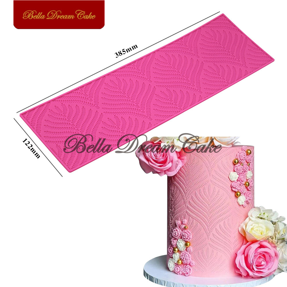 origami stampo in silicone stampi per torta fondente resina argilla padella stuoia di pizzo diamante design bordo strumenti di decorazione Sugarcraft Bakeware: LFM-75