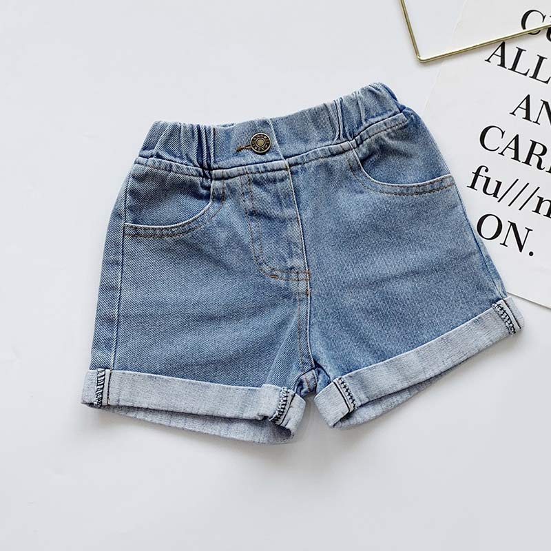 Menoea 1-6y Jeans para niños , pantalones de verano para niñas, pantalones de mezclilla para bebés, pantalones cortos de sólidos para niños, pantalones cortos, filetes, novedades