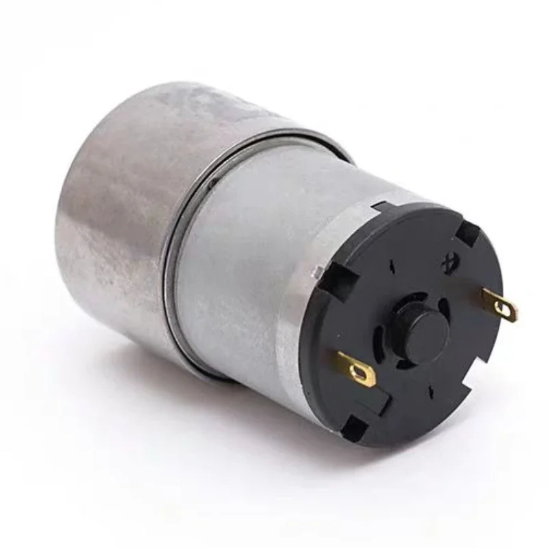 Moteur électrique à couple élevé, 37mm, 12V DC, 7 tr/min à 960 tr/min, boîte de vitesses, moteur à engrenages