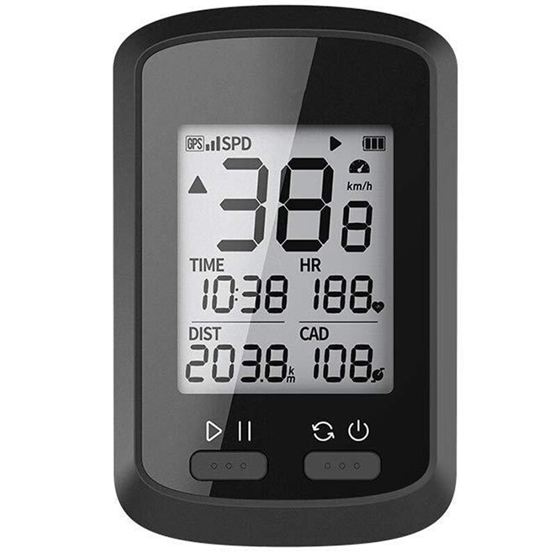 ANENG Fahrrad Computer Drahtlose Stoppuhr GPS Fahrrad Tacho IPX7 Wasserdichte Kilometerzähler Mit Automatische Hintergrundbeleuchtung LCD