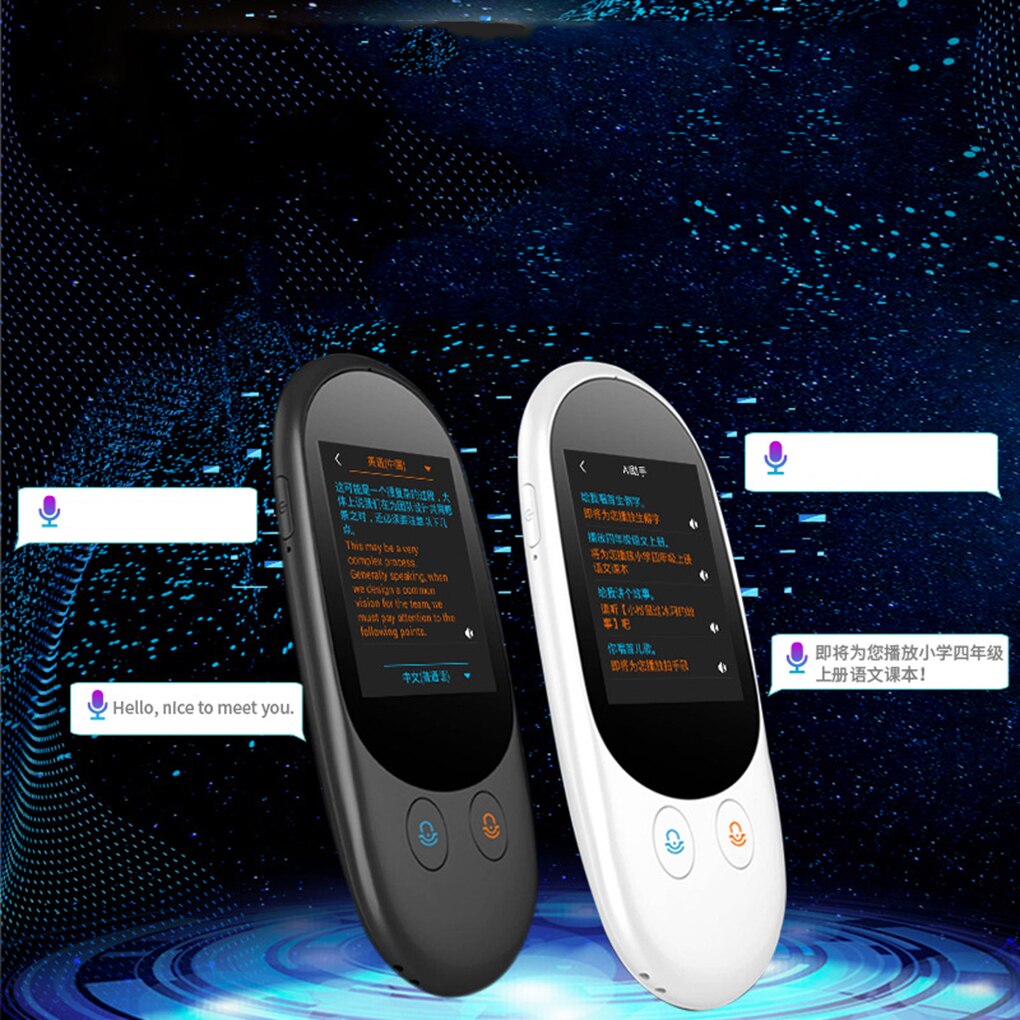 F1 Instant Voice Translator 2.4Inch Touch Screen Support 51 languages Smart offline translation Photographic Scanning Translator