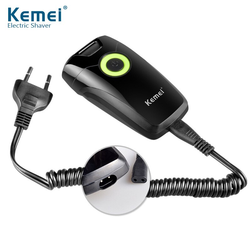 Elektrische Scheerapparaat Met Floating Double Blade Baard Snijder Compact & Draagbare Baard Trimmer Oplaadbare Mannen Scheerapparaat