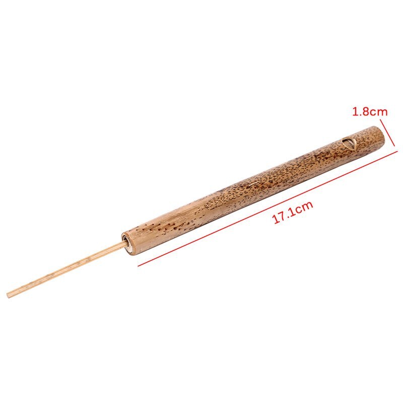 1pc bambusfløyte bambusfløyter pi thai musikalsk fuglefløyte lyd fløyte treblåseinstrument