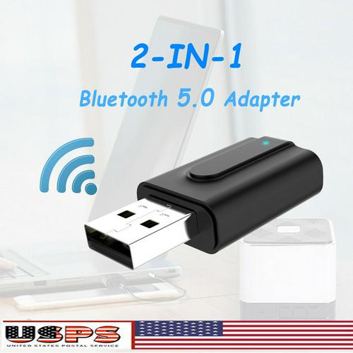 USB Bluetooth Dongle Adapter 5.0 for PC Computer Speaker Wireless Mouse Bluetooth Music Audio Receiver Transmitter aptx: Default Title