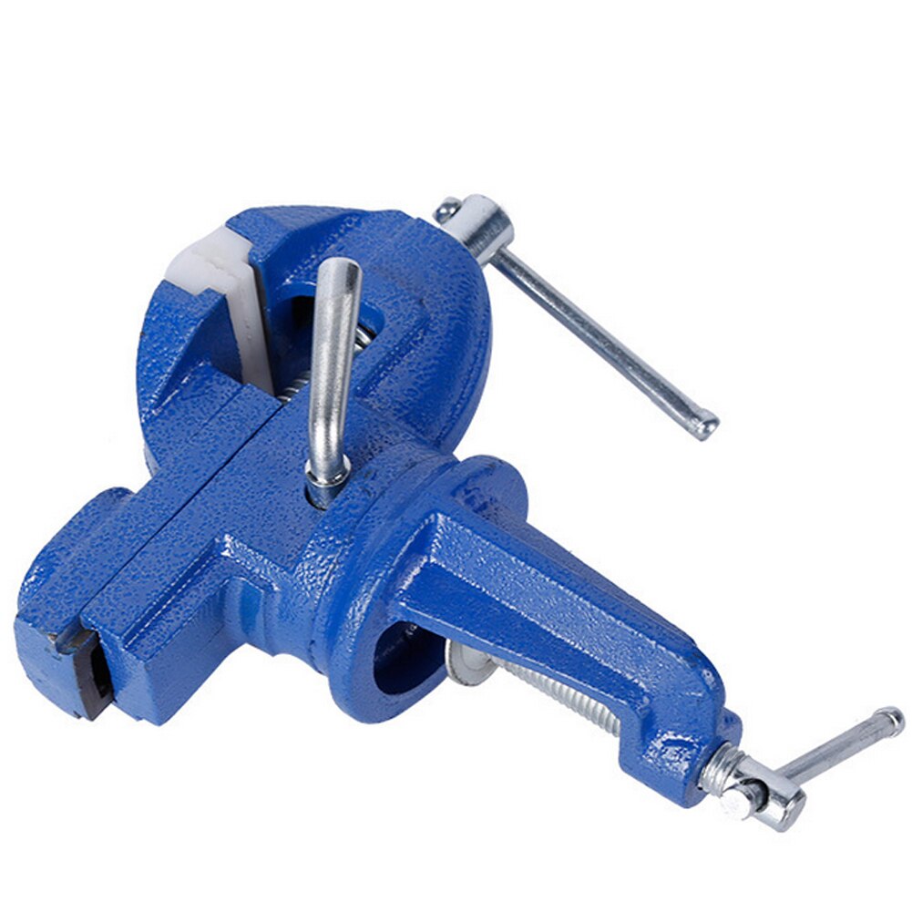 Tafel Bankschroef Klem Mini Universele Verstelbare 360 Graden Swivel Met Nylon Kaken Voor Thuis Craft Meşem Bank Tafel Bankschroef