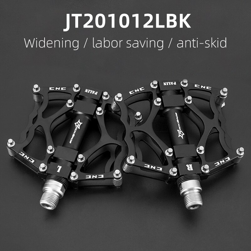 ROCKBROS MTB Road Bike Pedals Aluminum Alloy Anti-slip Bicycle Pedals Ultralight Hollow-carved Pedals Bicycle Accessories
