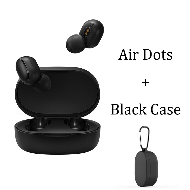 Xiaomi Redmi Airdots True Wireless Sports Running Bluetooth Headset TWS Headset for Android/iOS: AirDots-BlackC