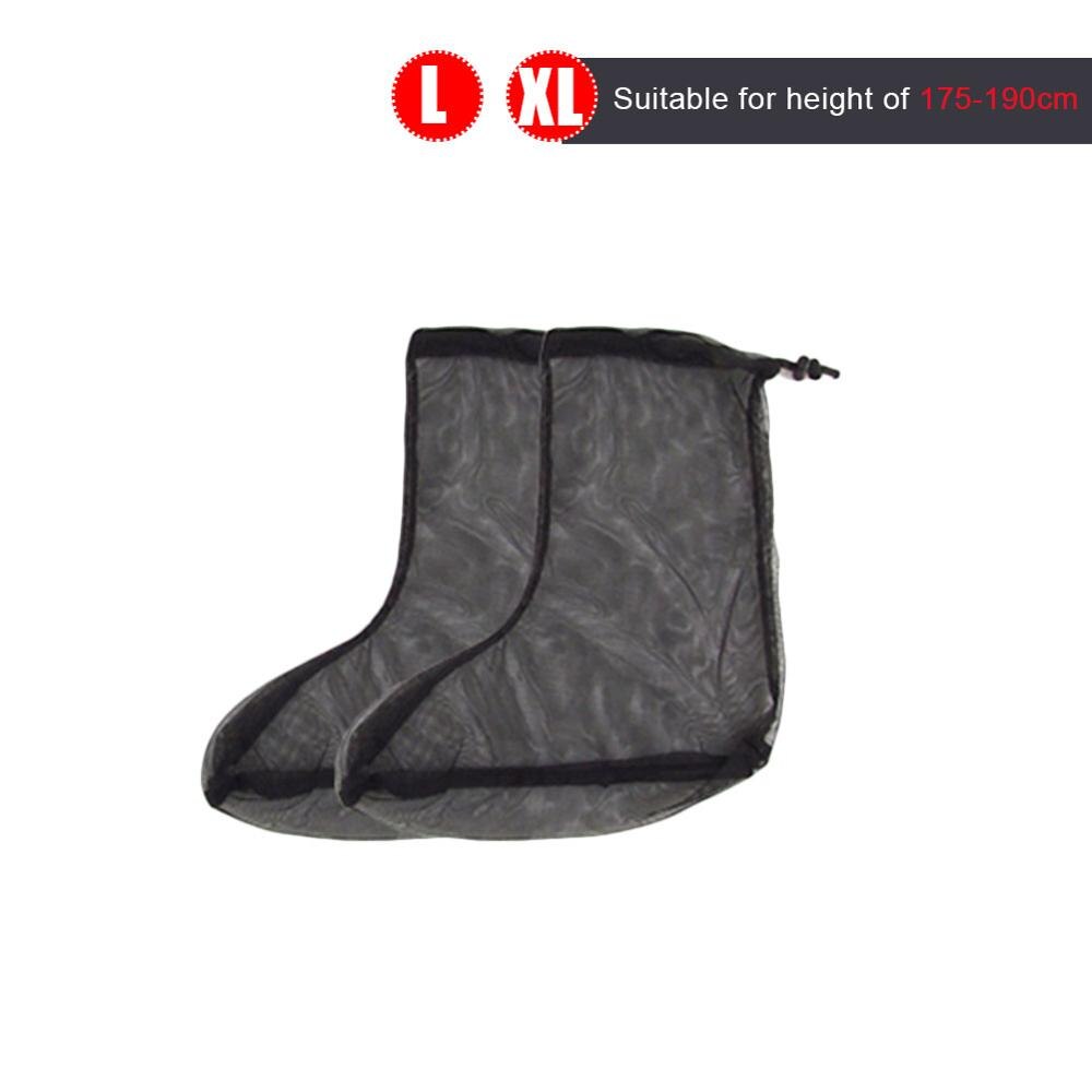 2 Sizes Outdoor Anti-mosquito clothes suit jacket/trousers/Gloves/Shoes covers mosquito protection Clothing 175-190CM 160-175CML: L to XL Foot Cover