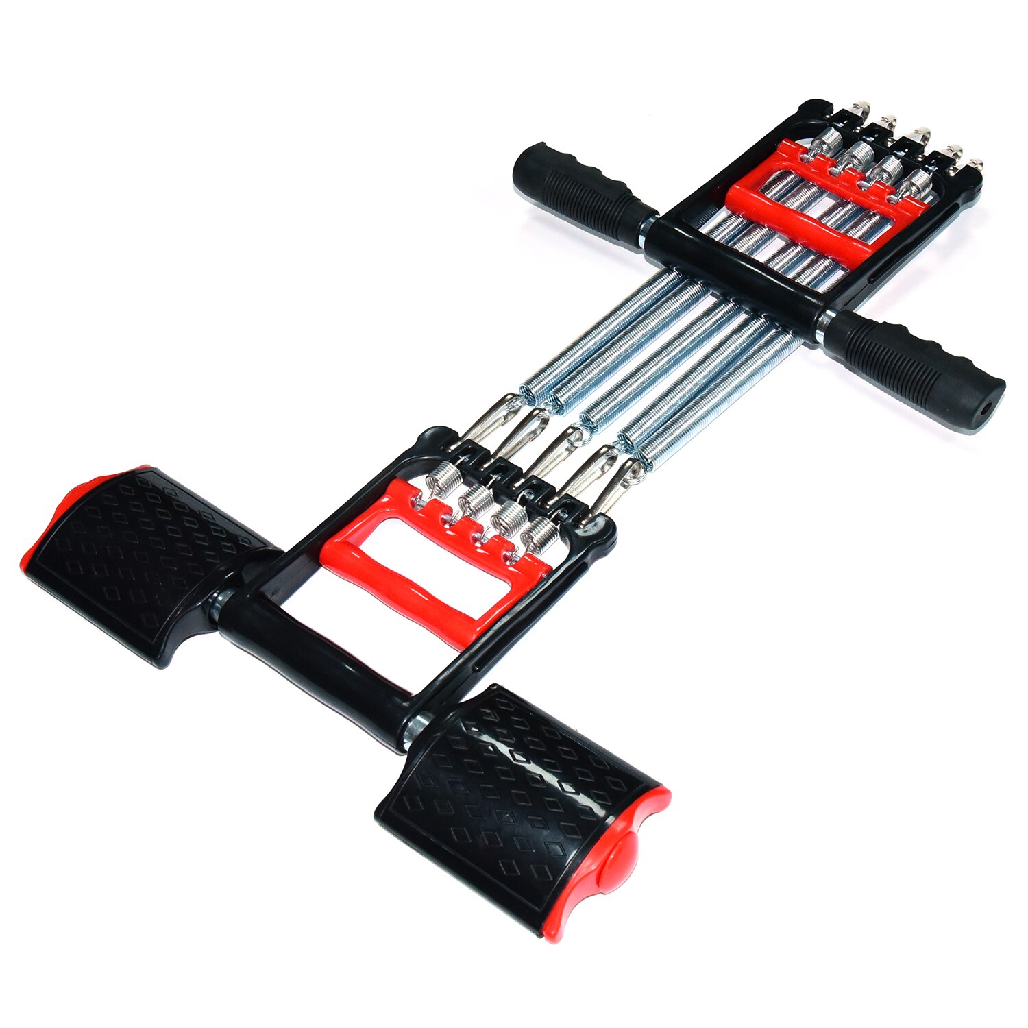 3 in 1 Adjustable Chest Expander Hand Gripper 5 Springs Muscle Pulling Strength Exerciser Fitness Multi Function Pull Expander