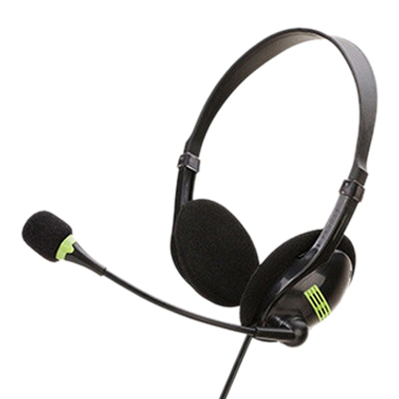 -USB Headset with Microphone for PC Multi-Key Control Call Center Wired Headphones HD Microphone for PC /Laptop/Computer: Default Title