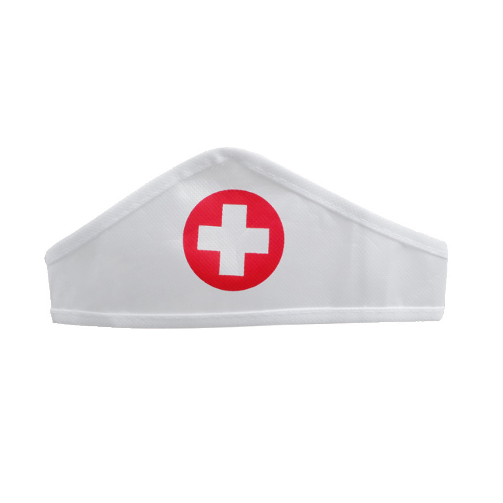 Children Pretend & Play Role Playing Costume Nurse Clothing for Kids - Apron + Cap