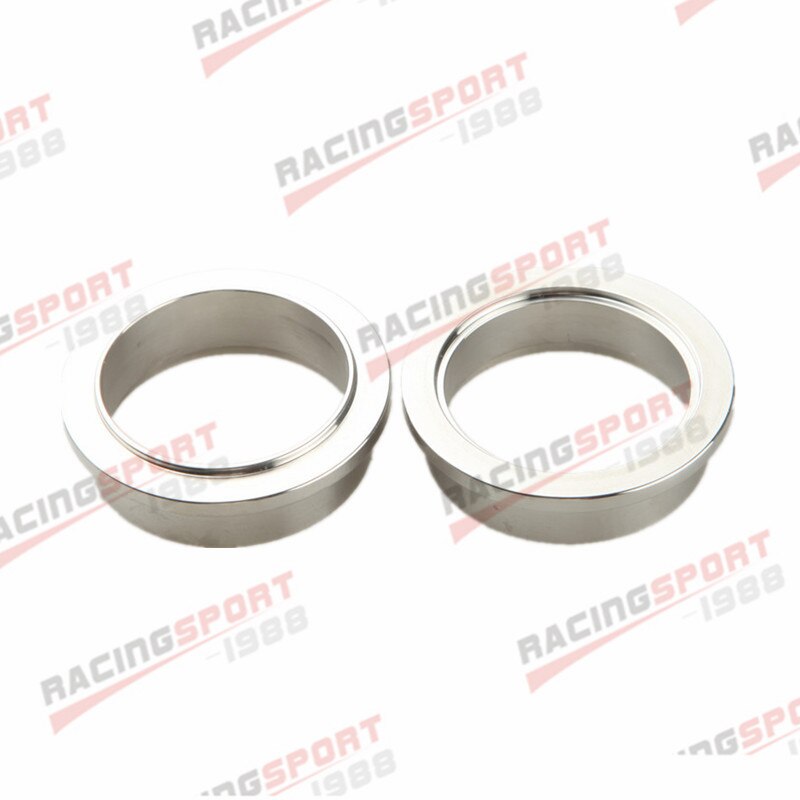 2" Inch Self Aligning Male/Female V-Band Vband Clamp Stainless Steel Flange Kit