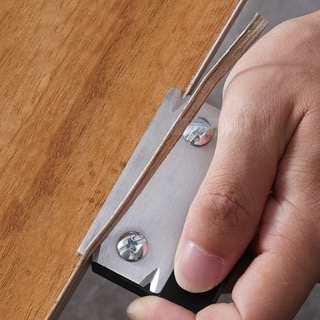 Trimmes Houtbewerking Rand Hoekschaaf Speciale Kantenverlijmer Trimmer Hout Afschuinen Filetschraper Board Ontbraamgereedschap