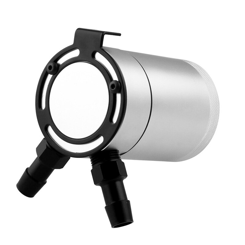 Car Ventilation Machine Oil Pot Two Holes Exhaust Waste Oil Recovery Pot High Dual Flow Channel Exhaust Pipe Oil Pot