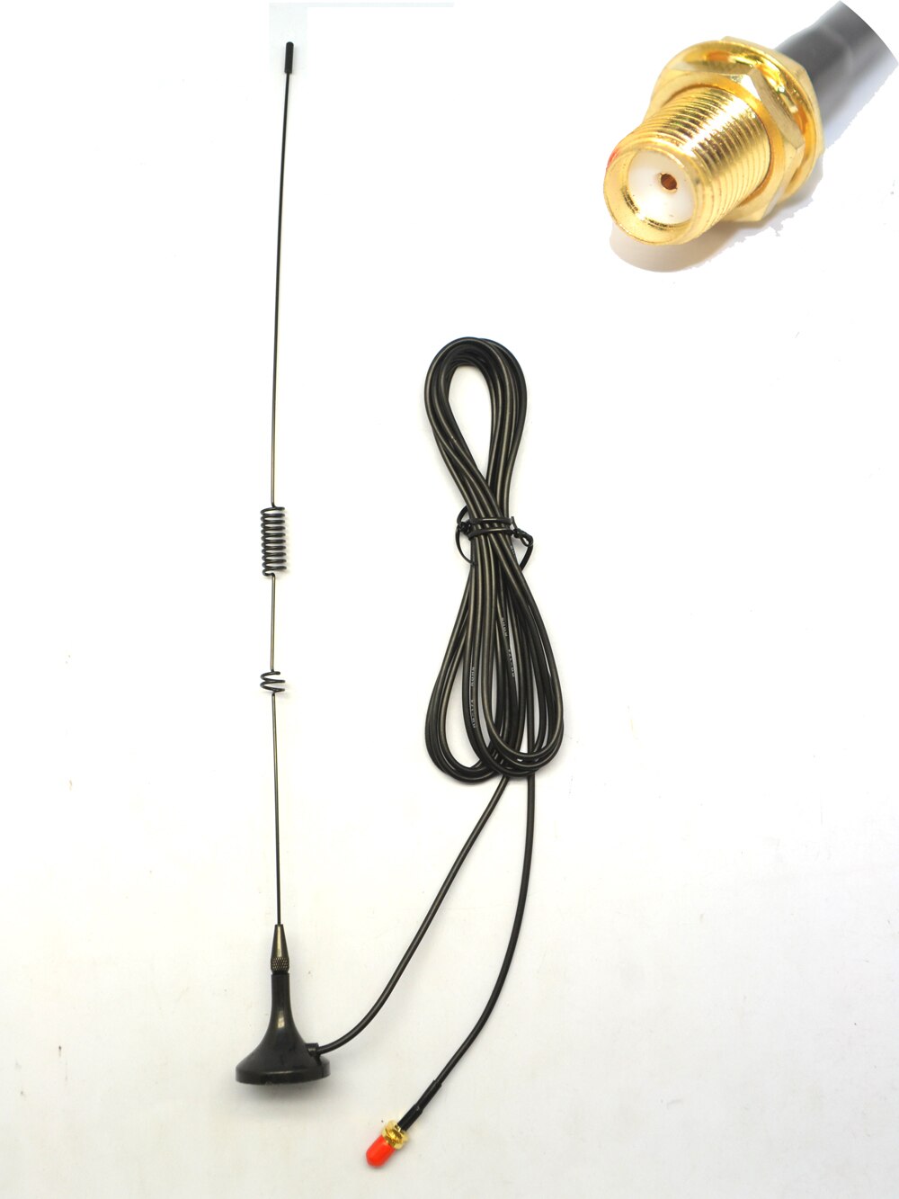 UT-106 Magnetische SMA-Vrouwelijke Auto Antenne VHF UHF voor Walkie Talkie Baofeng UV 82 UV-5R BF-888S GT-3TP GT-5 Ham radio Accessoires