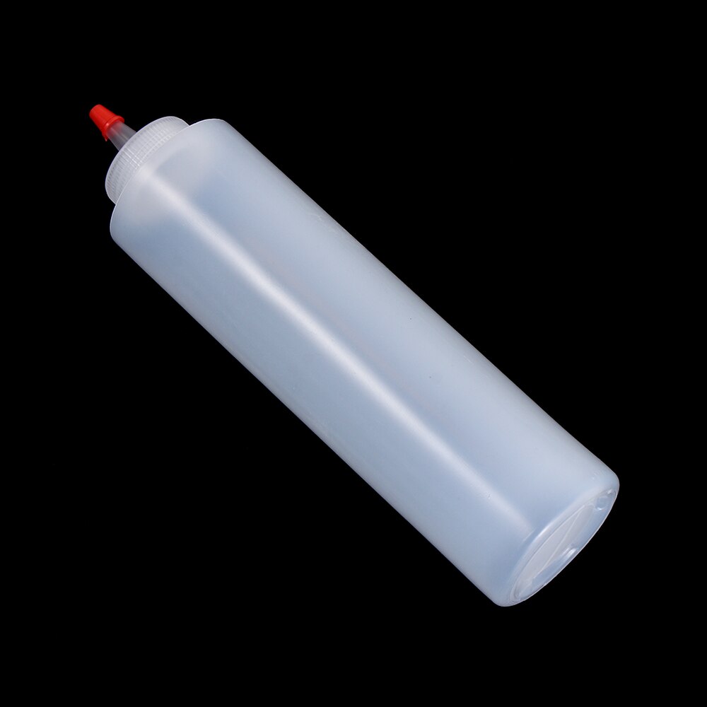 16 OZ Chocolate Squeeze Bottle With Cap Plastic Cake Decorating Tool Bread Baking Dessert Condiment Dispenser Bottle Gadget