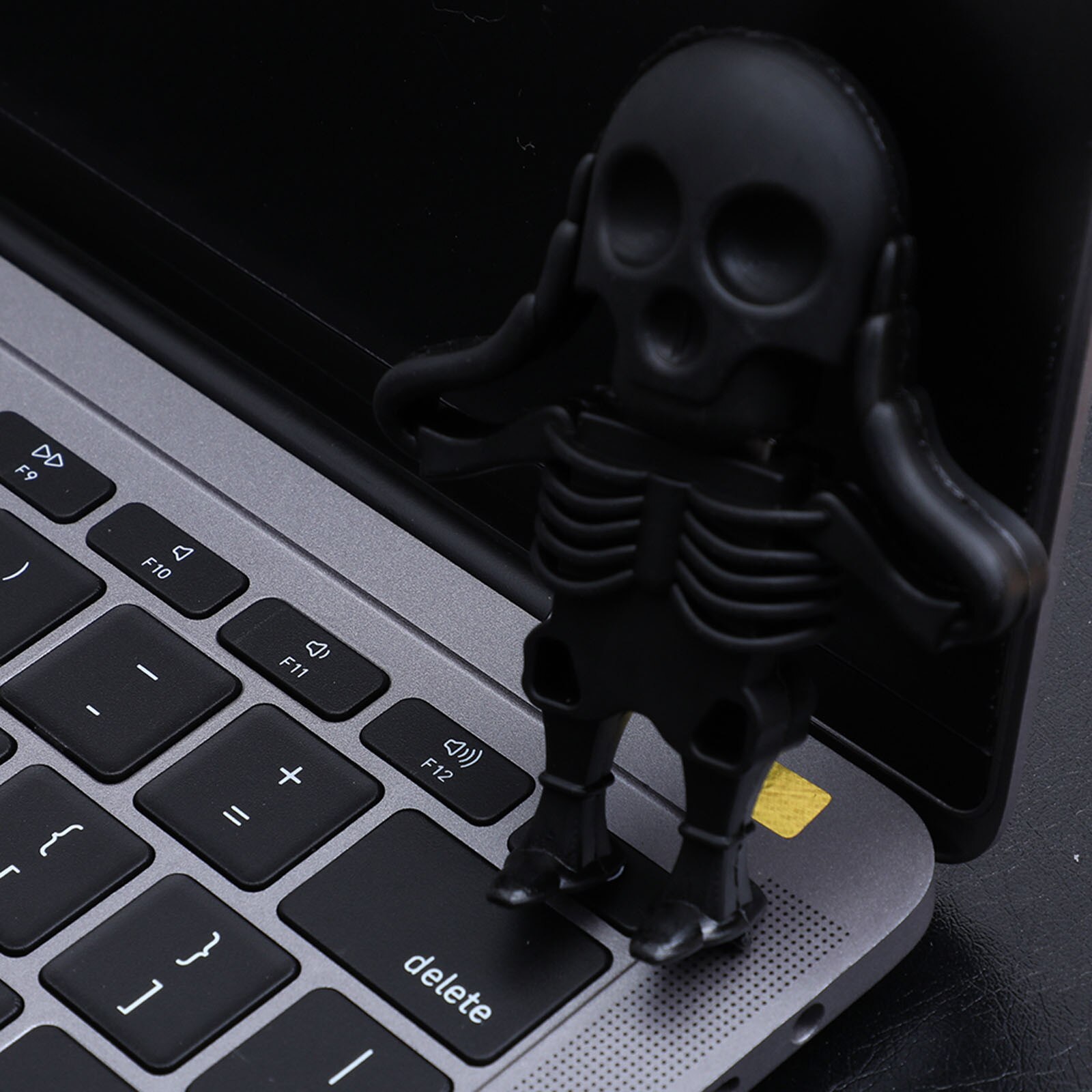 100% Capaciteit Usb Flash Drive Zwarte Kleine Schedel Usb Super Micro Pen Drive 1/4/8/16/32/64Gb Waterdichte Usb Memory Stick