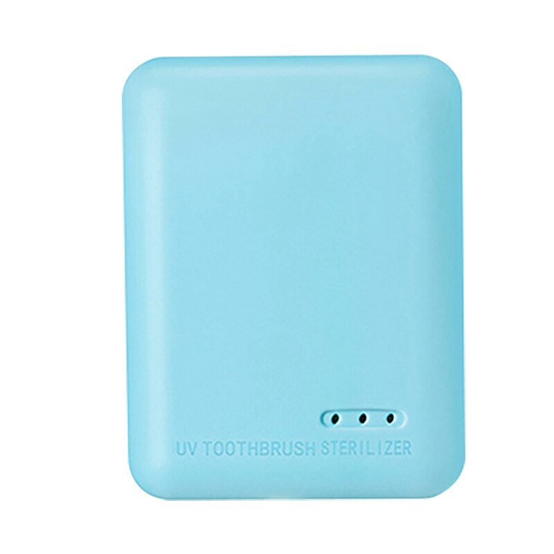 Wall Mount Toothbrush Disinfection Box Bathroom Bathroom Holder Tool: Blue