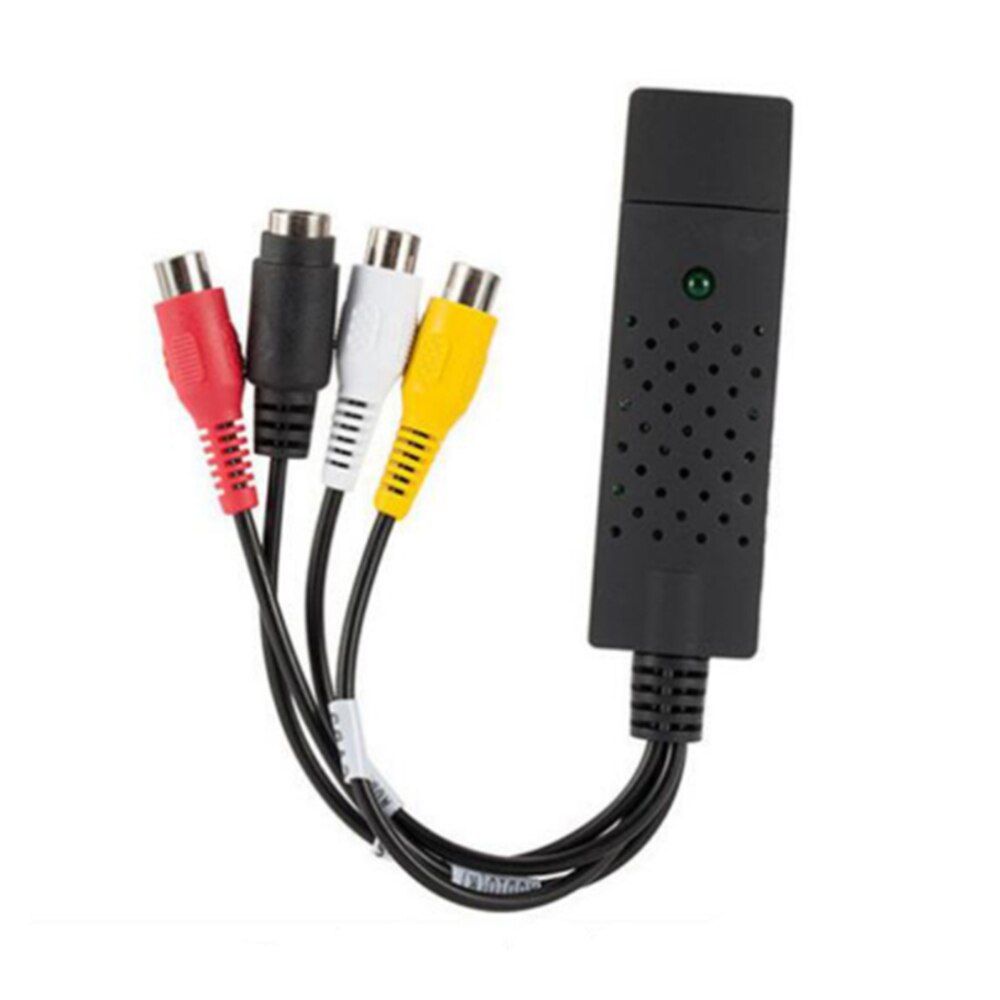 Portable USB 2.0 to RCA Cable Adapter Converter Audio Video Capture Card Adapter PC CableS For TV DVD VHS Capture Device