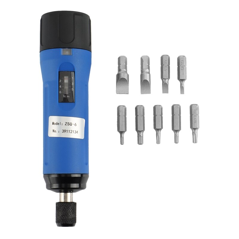 High-Precision Preset Torque Screwdriver Wrench Manual Tool Torque Screwdriver Adjustable Manual Torque Screwdriver