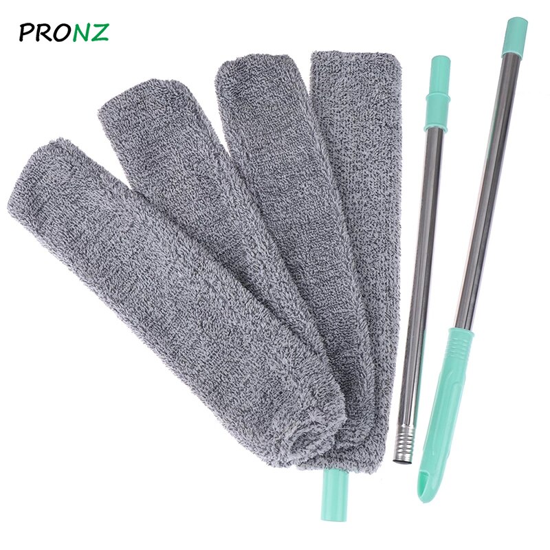 Duster Clean Brush Telescopic Long Microfiber Dust Catcher Mite Cleaning Bedside Bed Bottom Gap Clean Hair Tool Artifact Dusters