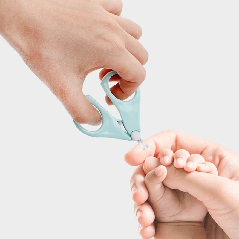 Segurança do bebê prego clipper dedo aparador scissor portátil mini cortador de manicure tesoura do prego do bebê ferramenta cuidados com as unhas
