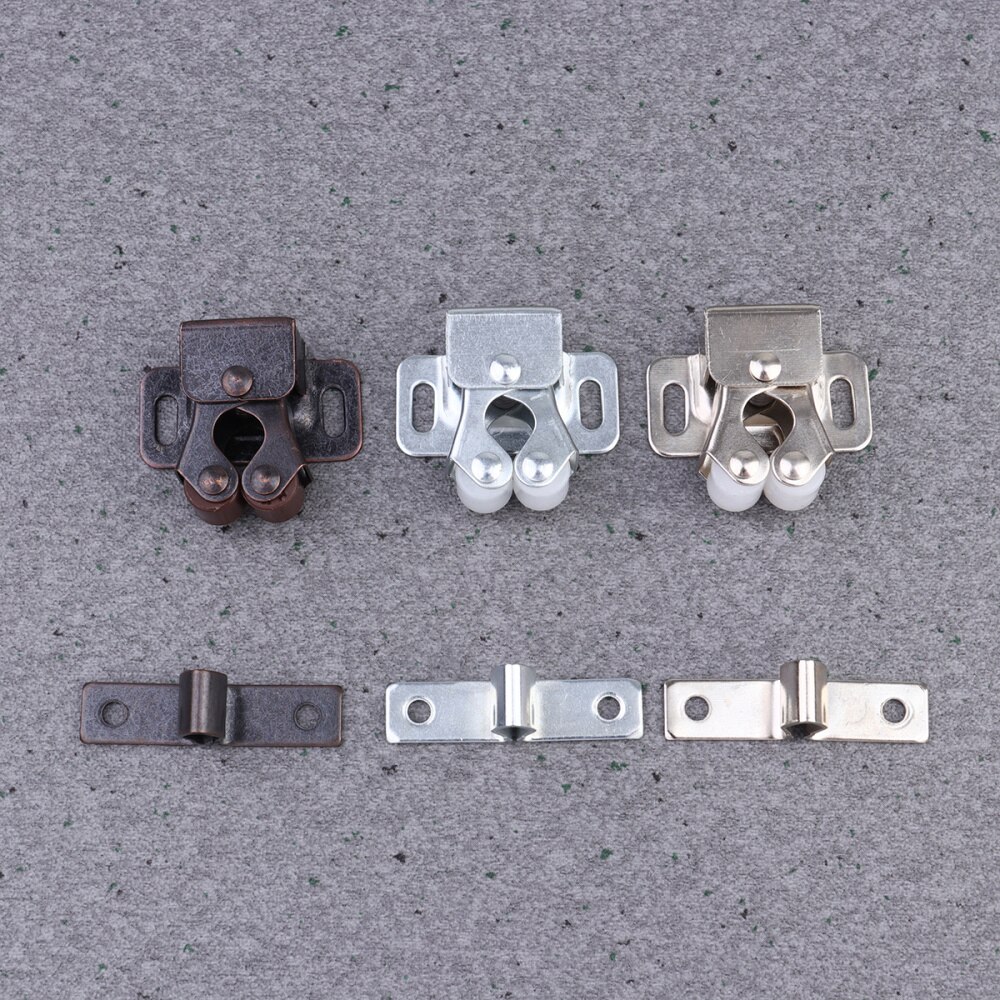 20Pcs Catch Door Toggle Clip Closet Catch Catcher Door Latches Door Beads White: White