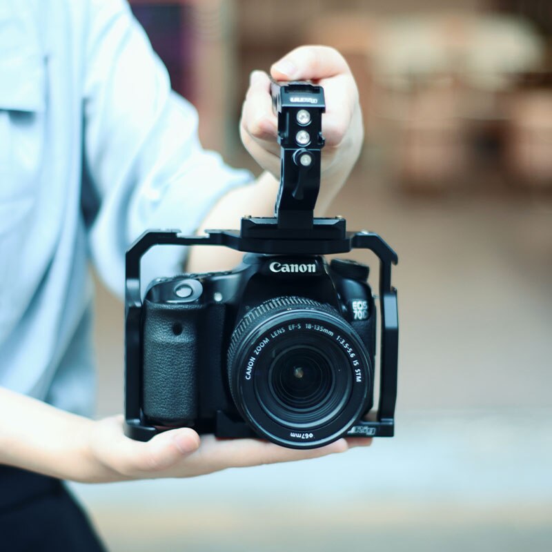 UURig R042 Universale nato rig superiore maneggiare DSLR gabbia Fotocamera presa rig Presa A Sgancio Rapido per la Macchina Fotografica Gabbia