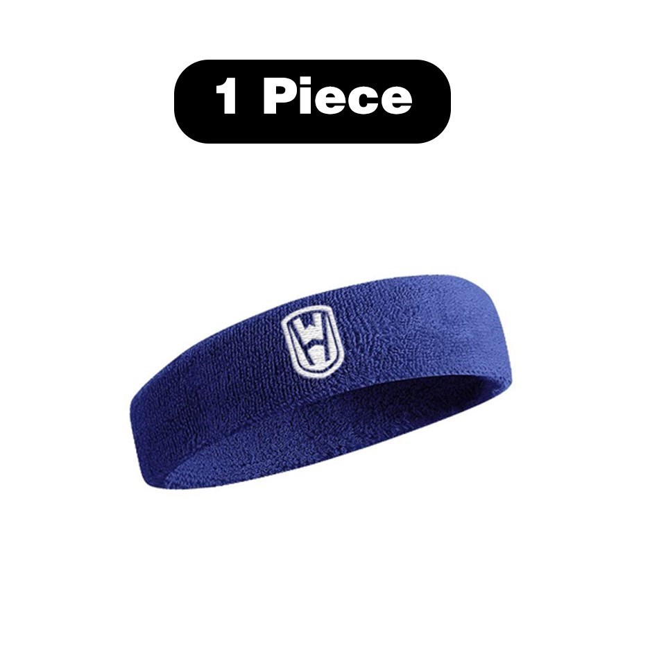 Wosweir Katoenen Atletische Hoofdband Elastische Zweetbanden Vrouwen Mannen Basketbal Sport Gym Fitness Zweetband Volleybal Tennis: Paars