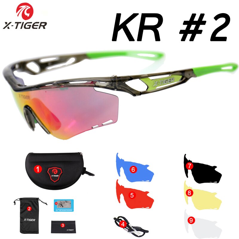 Gafas polarizadas X-TIGER para ciclismo, gafas para deportes al aire libre, gafas para bicicleta de montaña, gafas de sol para hombre y mujer, gafas para ciclismo
