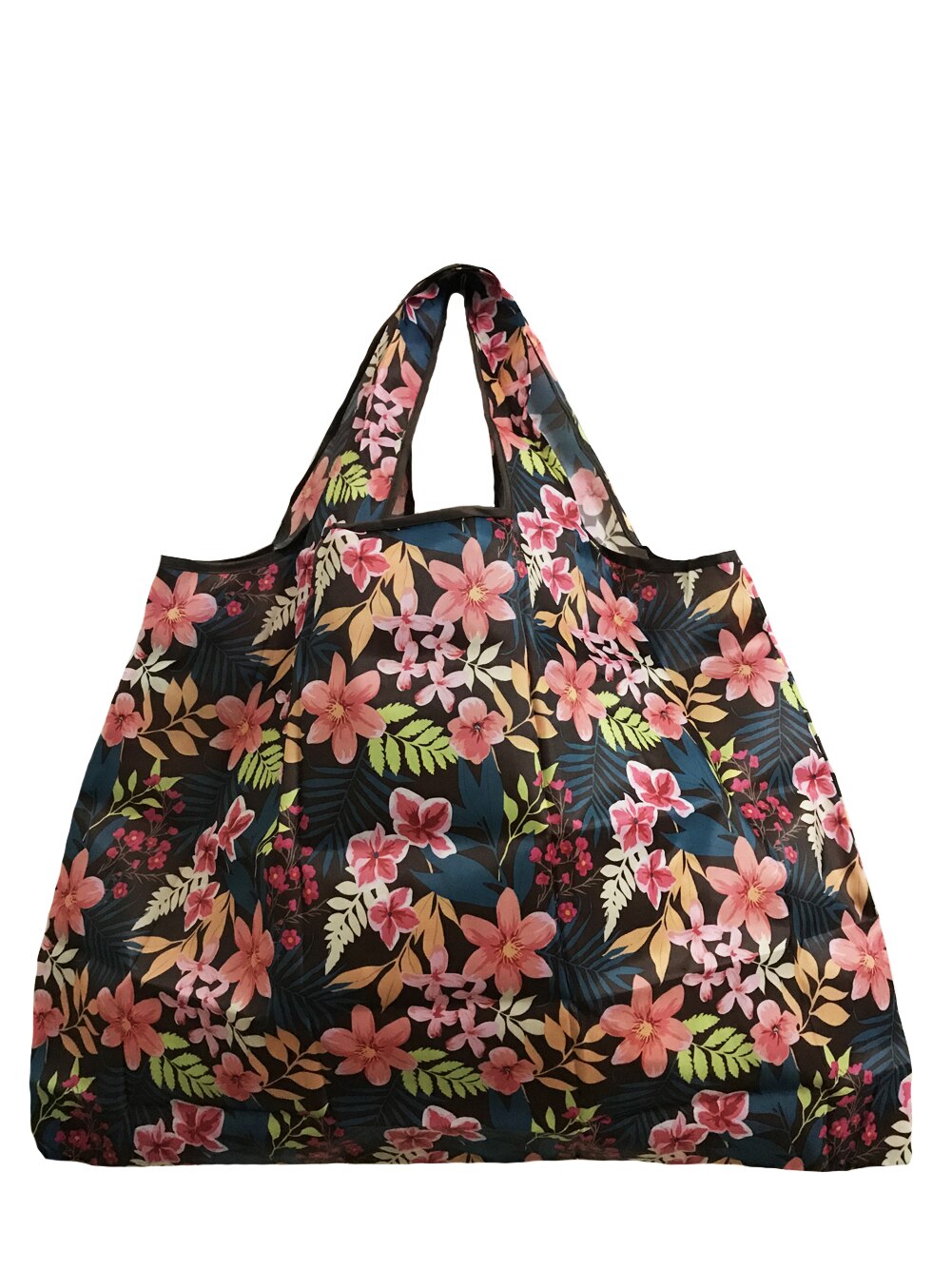 Waterdichte opvouwbare schoudertas shopper herbruikbare tas strand boodschappentas reistas 58*68cm: G