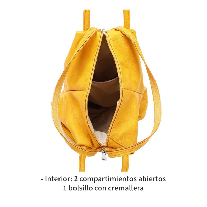Giovanna Milano Mochila grande antirobo Bolso escolar unisex convertible en un bolso bandolera y bolsos de pecho espaciosos con bolsillos y cremallera para oficina verano viajar de famosa colores T11062