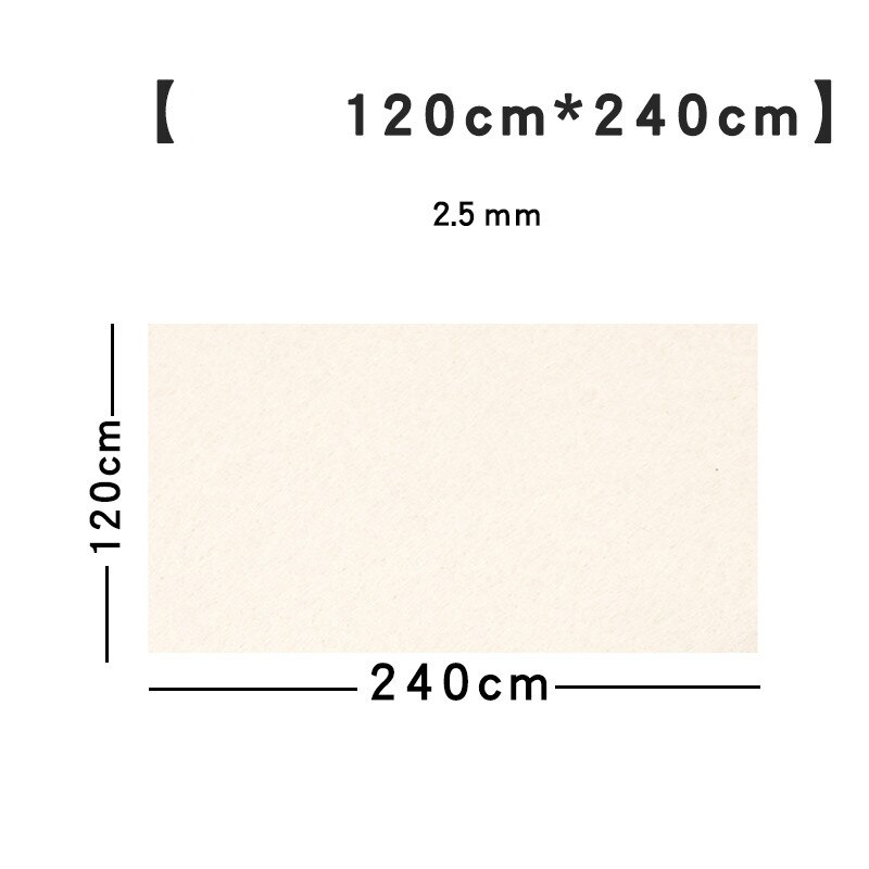 Verdikking Zachte Voelde Pad Peinture Feutre Zachte Chinese Kalligrafie Borstel Voelde Pad Inkt Schilderij Zachte Pad Tafel Mat Feutre Peinture: T