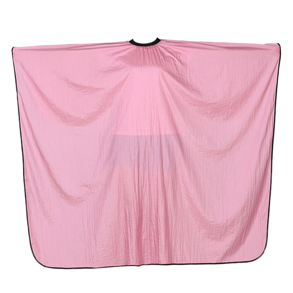 Exquisite Hairdressing Cape Practical Haircut Cape Hair Cutting Cloak Haircut Gown For Men Women (Pink): Default Title