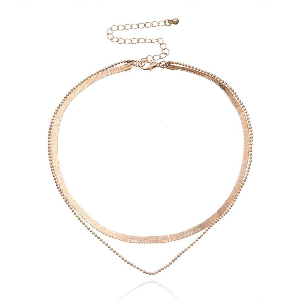 Boho Choker Dell'annata Luna Ciondolo lettera Collane Alla Moda Lunga Catena Collier Femme Collares Cristallo A Più Strati Della Collana per Le Donne