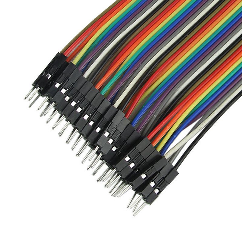 3X 40pcs 10cm Male To Female Dupont Wire Jumper for Arduino Breadboard W2E2