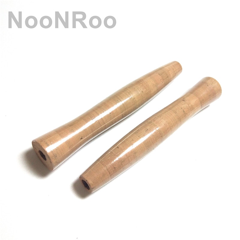 NooNRoo half & full wave fly rod grips AA/ AAA grade with rubber cork , fishing rod Handle