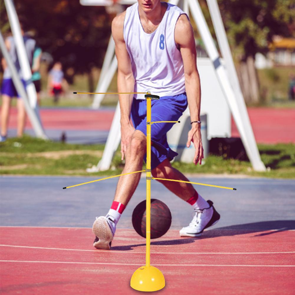 Outdoor Basketball Training Equipment Adjustable Reaction Butterfly Stick Teaching Resistant Sport Practice Accessories