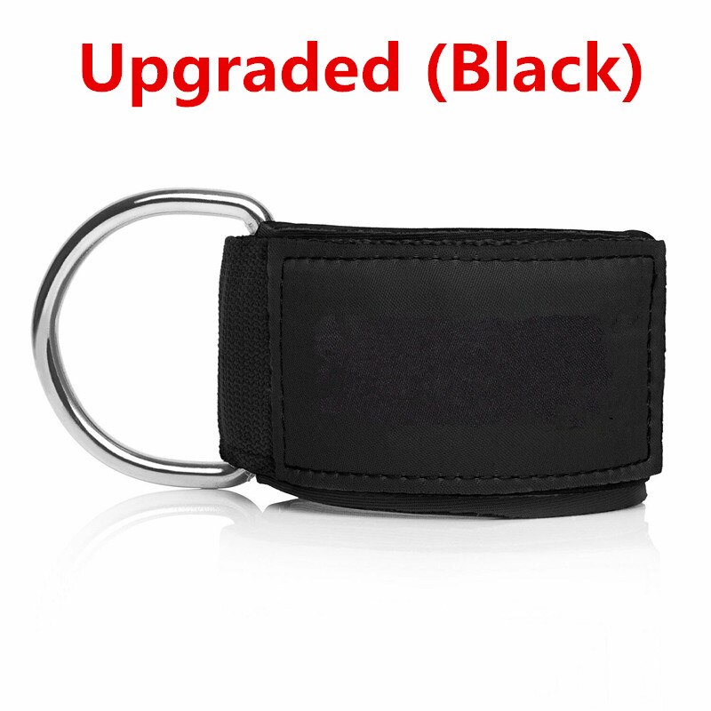 1pcs Ankle Straps for Cable Machines and Resistance Band Ankle Cuffs for Legs Abs and Glute Exercise: Upgrade Black