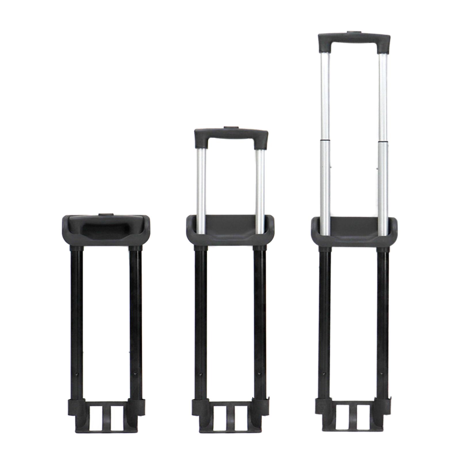 Koffer-Teleskopgriff, einfach zu installieren, Ersatz-Reisegepäck-Zugstange für Rucksackreisen, Wagen, Camping, Rollwagen, Reisetasche