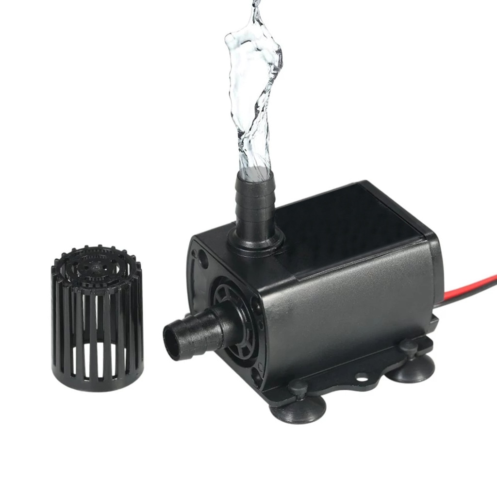 DC 12V Mini Brushless Water Pump Water Cooling Pump For Fountain Pool Garden
