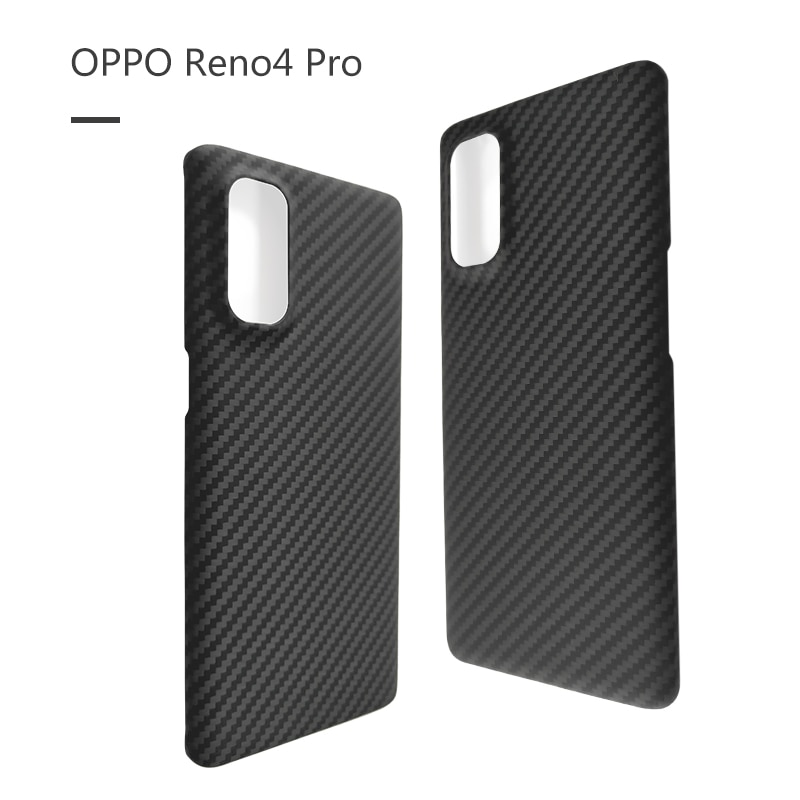 carbon fiber protective case for Oppo Ace2 Vivo X50 phone, matte aramid fiber ultra-thin phone case Oppo reno 4/4 Pro