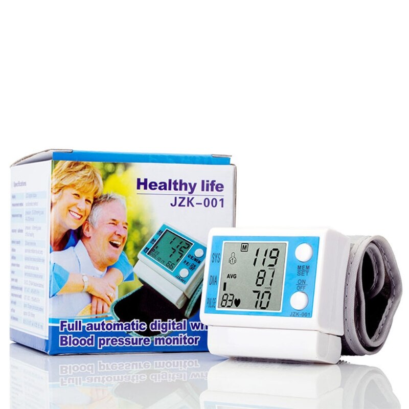 Wrist Electronic Digital Sphygmomanometer Intelligent Blood Pressure Monitor