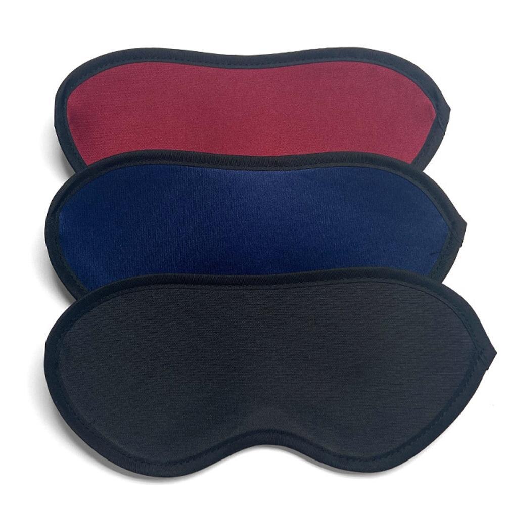 3D Schlaf Maske Block Heraus Licht Weich Gepolsterte Schlaf Maske Für Augen Auge Schatten Augenbinde Schlafen Einstellbare Gesicht Maske Augenklappe