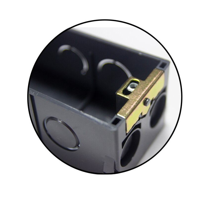 5 PCS 183x62x53mm Wall Plate Wall Mounting Socket Box Internal Cassette PVC Switch Mounting Box Junction Box