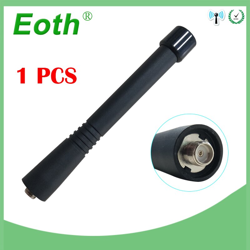 Sma-f hun vhf 136-174 mhz walkie talkie antenne til bil feltbygning opkald kompatibel radioantenne tilbehør antenne antenne: 1 stk