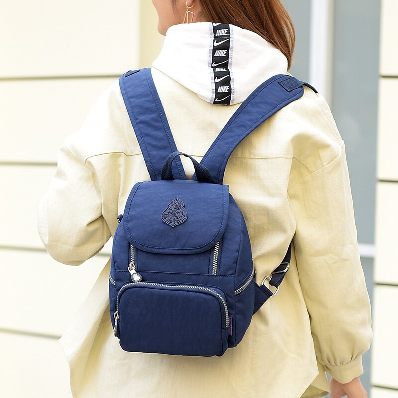 Kinderen Mini Nylonbackpack Leuke Lichtgewicht Waterdichte Tas Mode Outdoor Reizen Rugzak Mochila Mujer Sac A Dos 8662 #